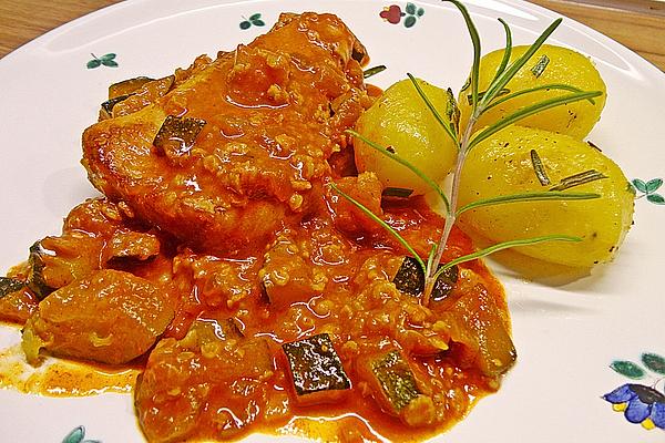 Chicken Legs with Zucchini – Paprika