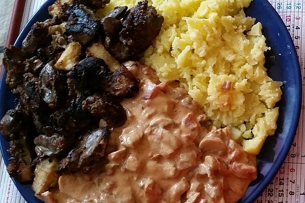 Chicken Liver Danish Way