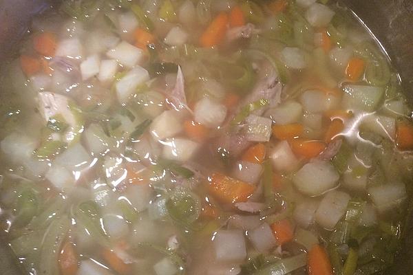 Chicken Noodle Pot and Chicken Fricassee