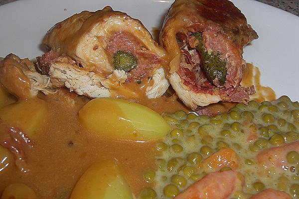 Chicken Rolls Light and Tasty