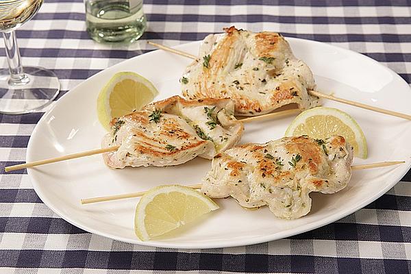 Chicken Satay with Lemon Marinade