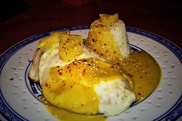 Chicken Schnitzel Hawaii