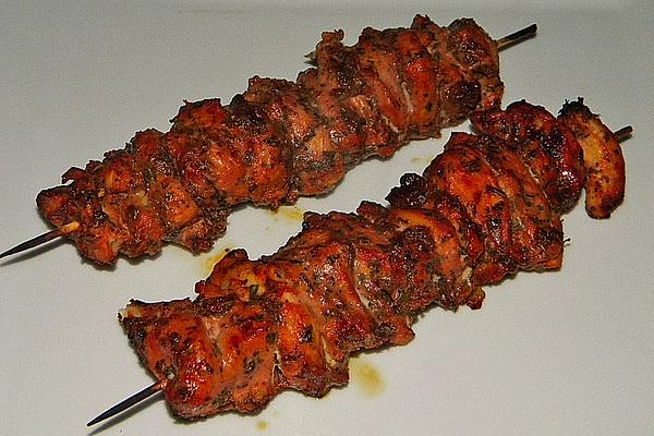 Chicken Skewers Between Worlds