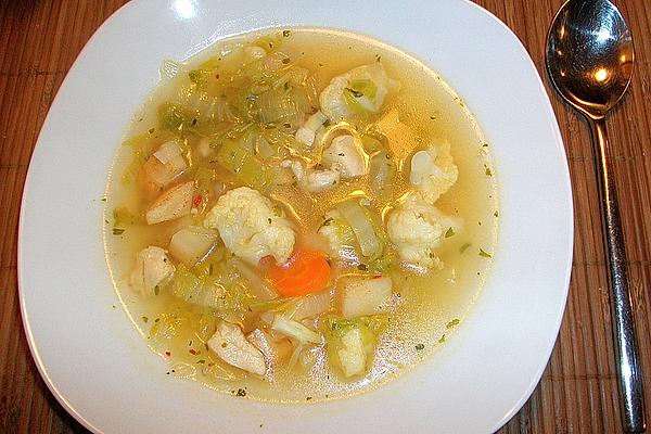 Chicken Soup with Vegetables