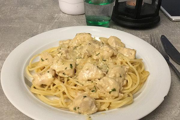 Chicken Strips in Trio Cream Sauce