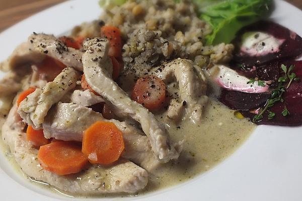Chicken Strips with Carrots