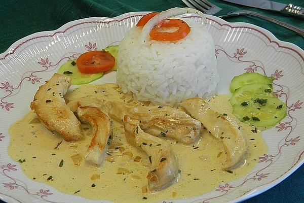 Chicken Strips with Tarragon Sauce