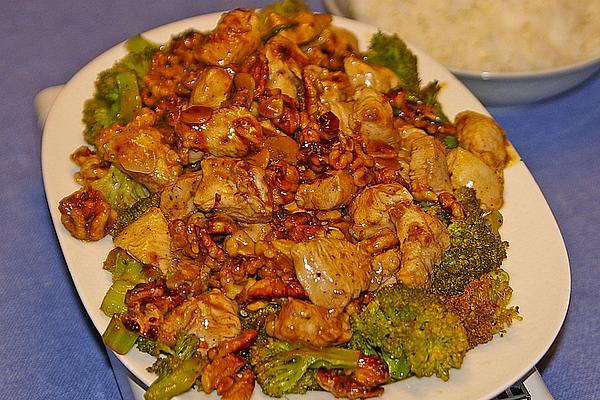 Chicken Strips with Walnuts