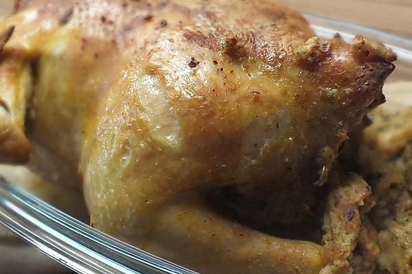 Chicken with Bun Filling and Bacon