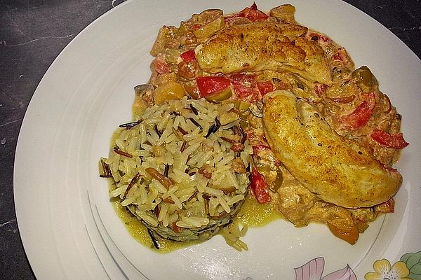 Chicken with Green Olives