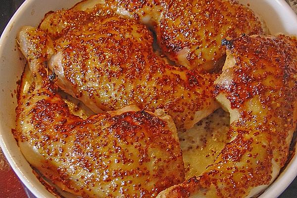 Chicken with Honey-mustard Glaze