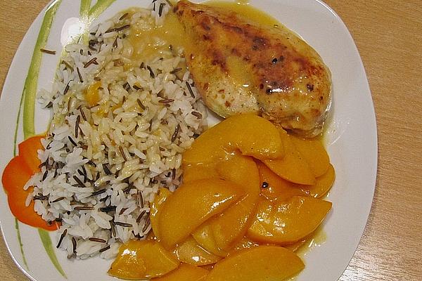 Chicken with Peach