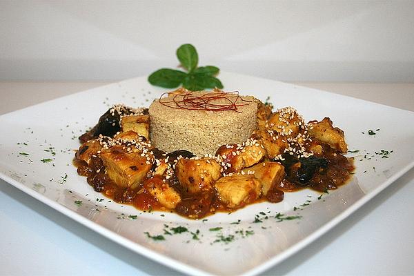 Chicken with Prunes, Honey and Cinnamon