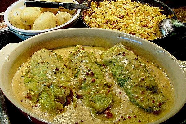 Chicken Wrapped in Cabbage