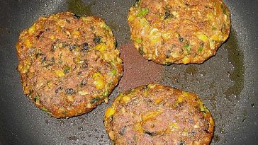 Chickpea Seedling Patties