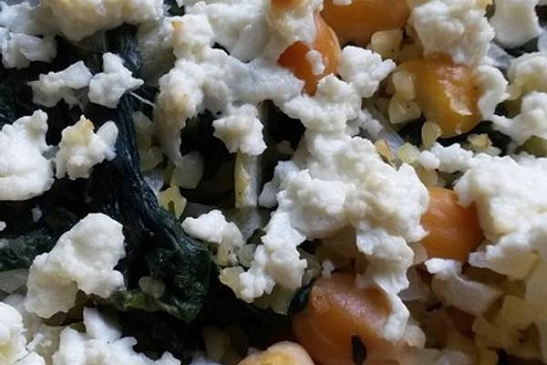 Chickpeas – Bulgur – Casserole