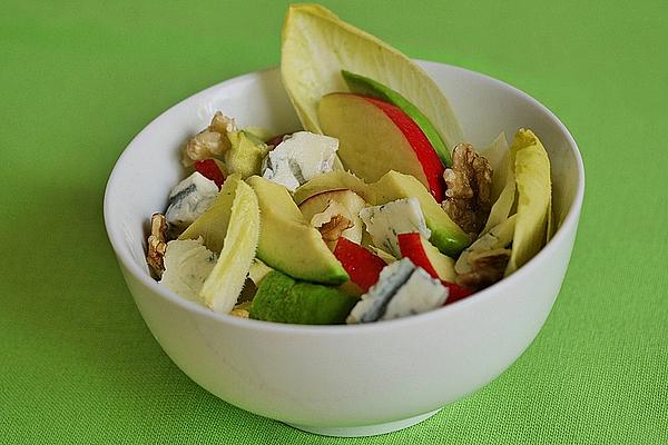 Chicory, Avocado and Apple Salad