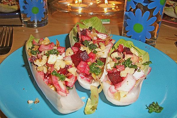 Chicory – Boat with Beetroot