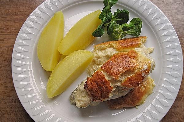 Chicory with Mornay Sauce