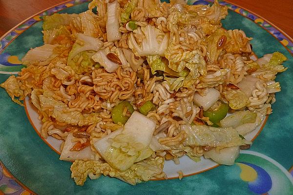 Chinese Cabbage Noodle Salad