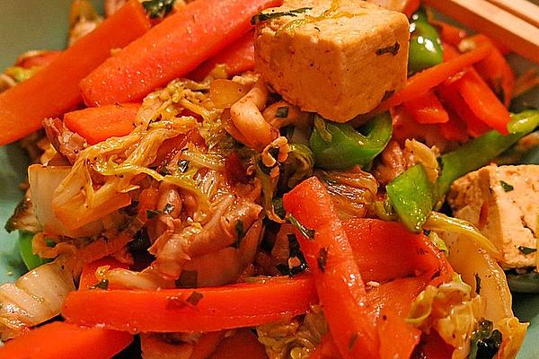 Chinese Cabbage – Tofu – Pan