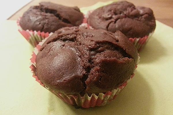 Chocolate and Cherry Muffins