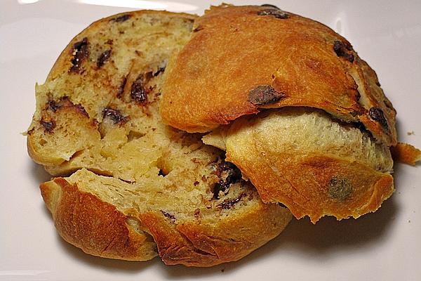 Chocolate Buns and Raisin Buns