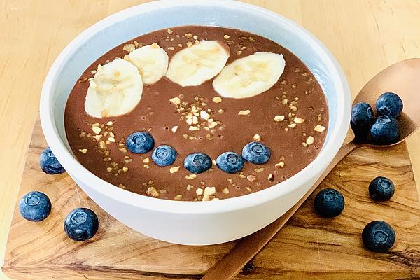 Chocolate Cream with Almond Milk and Banana