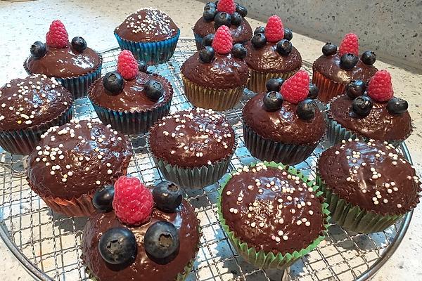 Chocolate Muffins with Buckwheat Flour