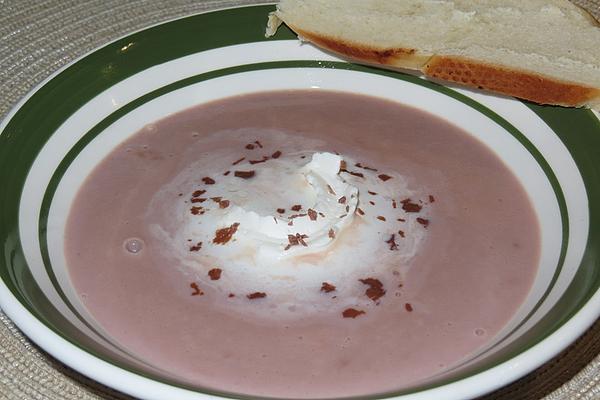 Chocolate Pudding Soup