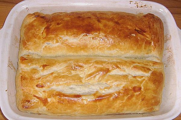 Chocolate – Semolina – Strudel with Pears