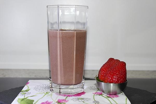 Chocolate Strawberry Smoothie