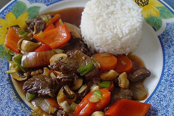 Chop Suey with Dark Sauce