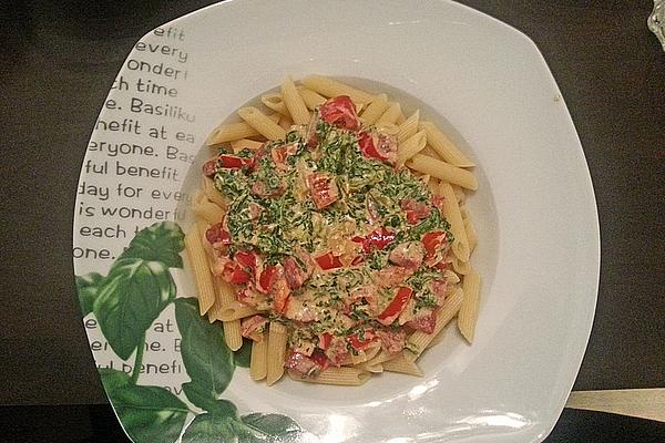 Chorizo ​​spinach Cream Sauce