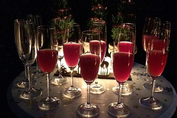 Christmas or Winter Punch ice Cold