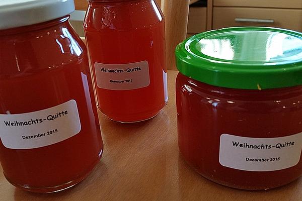 Christmas Quince Jelly