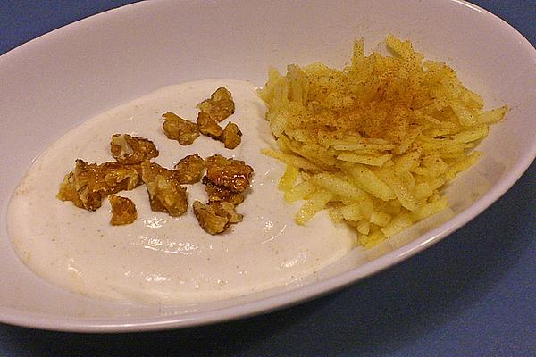 Cinnamon Curd with Applesauce