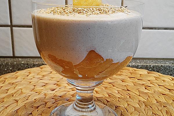 Cinnamon Curd with Pineapple