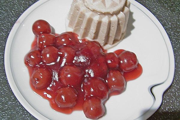 Cinnamon Yoghurt Terrine with Cherries