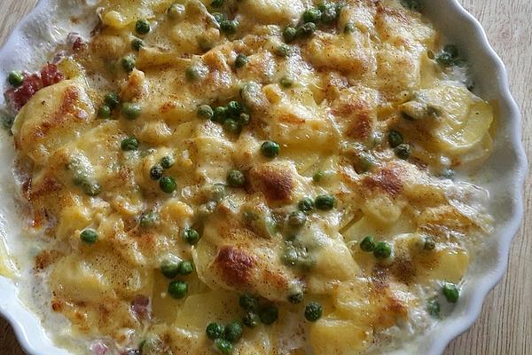 Claudia`s Potato Gratin with Bacon