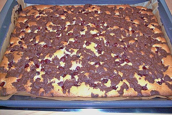 Cloud Cake with Cherries