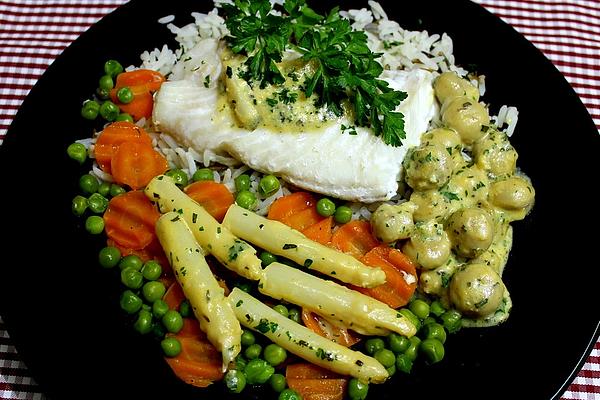 Cod Steaks Gardeners Type À La Gabi