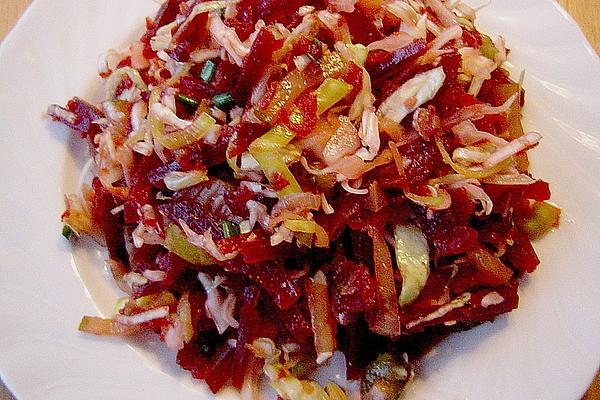 Coleslaw with Beetroot