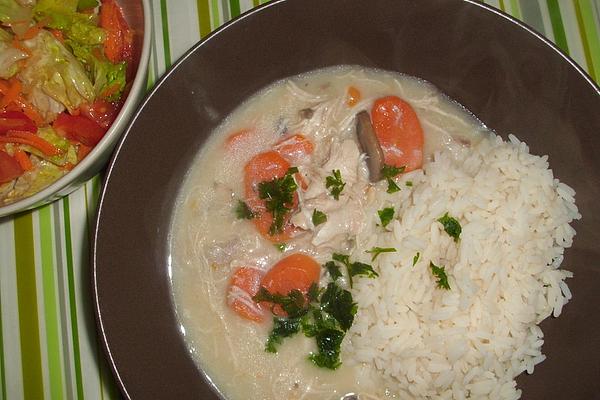 Colorful Chicken Fricassee