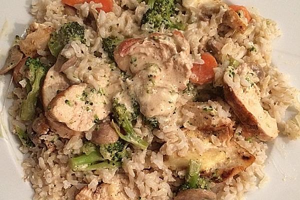 Colorful Chicken Gratin