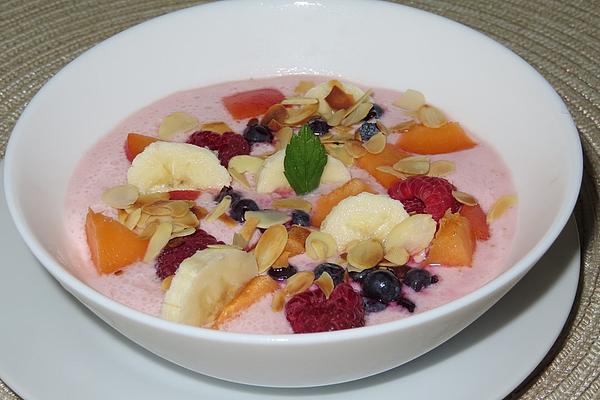 Colorful Fruit Soup