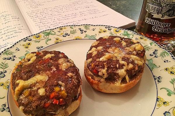 Colorful Minced Buns from Oven