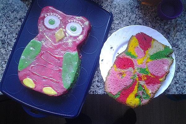 Colorful Parrot Cake