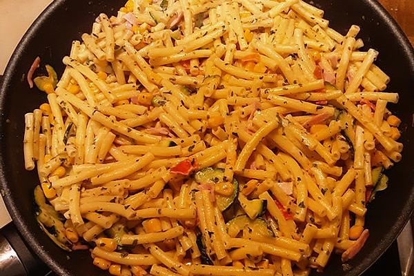 Colorful Pasta Pan