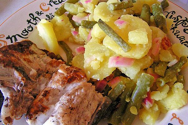 Colorful Potato Salad, Lukewarm